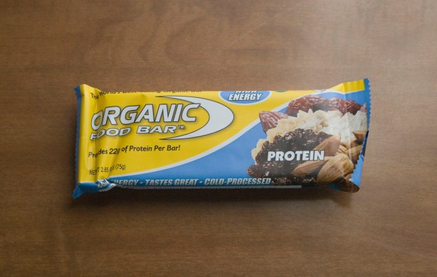 Post 17 - Organic Food Bar Protein